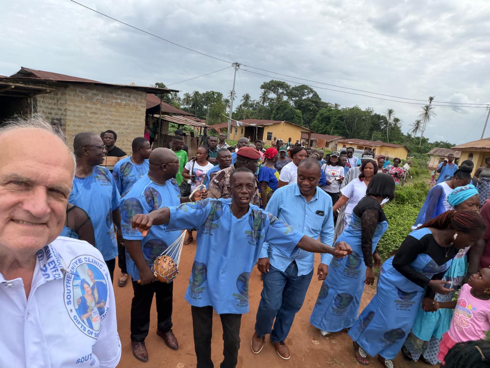 Schanzer Eye Clinic Sierra Leone mission June 2026