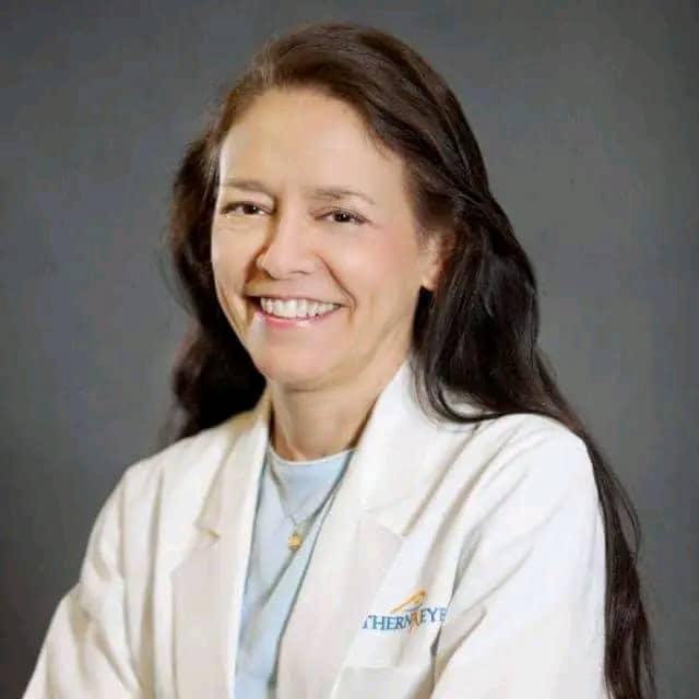 Dr. Cathy Schanzer, founder of Southern Eye Clinic Serabu